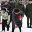 Перезахоронение останков воина Великой отечественной войны - Лужский район