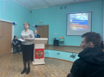 Патриотическое мероприятие в Лужском агропромышленном техникуме
