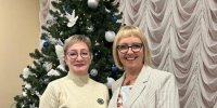 Директор ЦДЮТ Т.В. Матвеева и Н.И. Бондарева - Газета Лужская правда