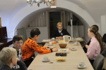 Лужские школьники встретились в дискуссионном клубе
