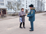 Рейд по противопожарной безопасности в дер. Торошковичи