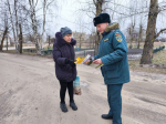 Рейд по противопожарной безопасности в дер. Торошковичи