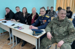 В Лужском агротехникуме прошла игра для настоящих парней