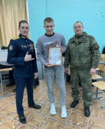 В Лужском агротехникуме прошла игра для настоящих парней