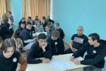 В Лужском агротехникуме прошла игра для настоящих парней