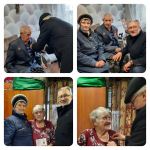 Заклинским ветеранам вручают юбилейные медали