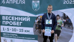 Лужский легкоатлет отличился в «Весеннем пробеге»