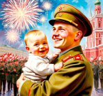 Девять малышей, зарегистрированных 9 мая 1945 года в Ленобласти