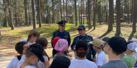 Уроки безопасности проходят в детских лагерях - Газета Лужская правда
