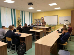 Предприниматель в гостях у лужских школьников!