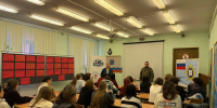 В Лужском институте прошла акция «Наши студенты-Герои» - Газета Лужская правда