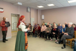 Лужанам серебряного возраста рассказали о Масленице