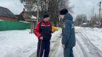 Профилактический обход граждан в зажелезнодорожной части Луги