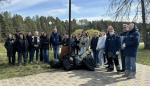 Сотрудники комитета ПК Ленобласти провели субботник в Луге